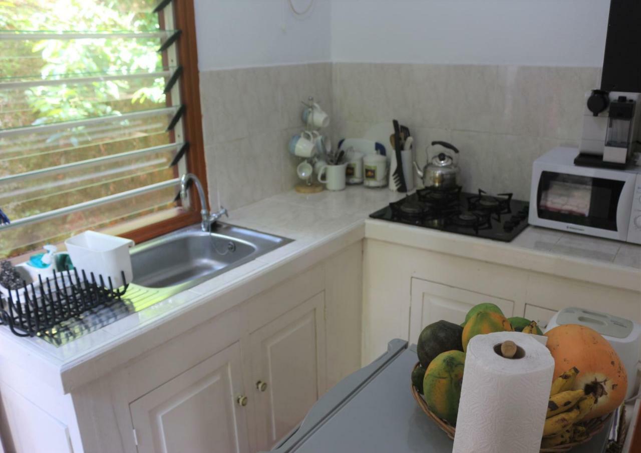 Garden Hut Apartment วิกตอเรีย ภายนอก รูปภาพ